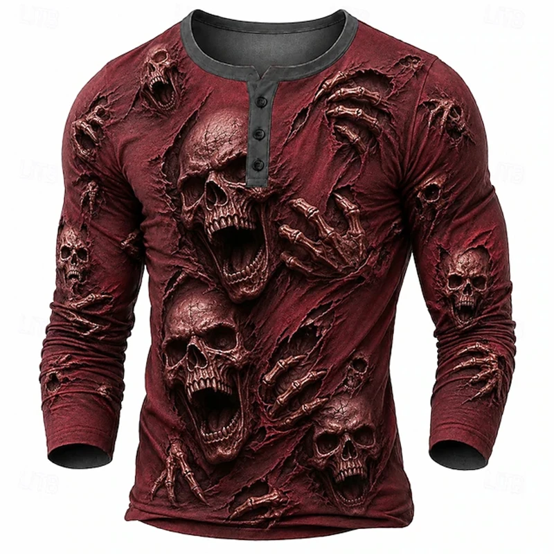 T-shirt da uomo a maniche lung - Embellish Knit recensione e prezzo