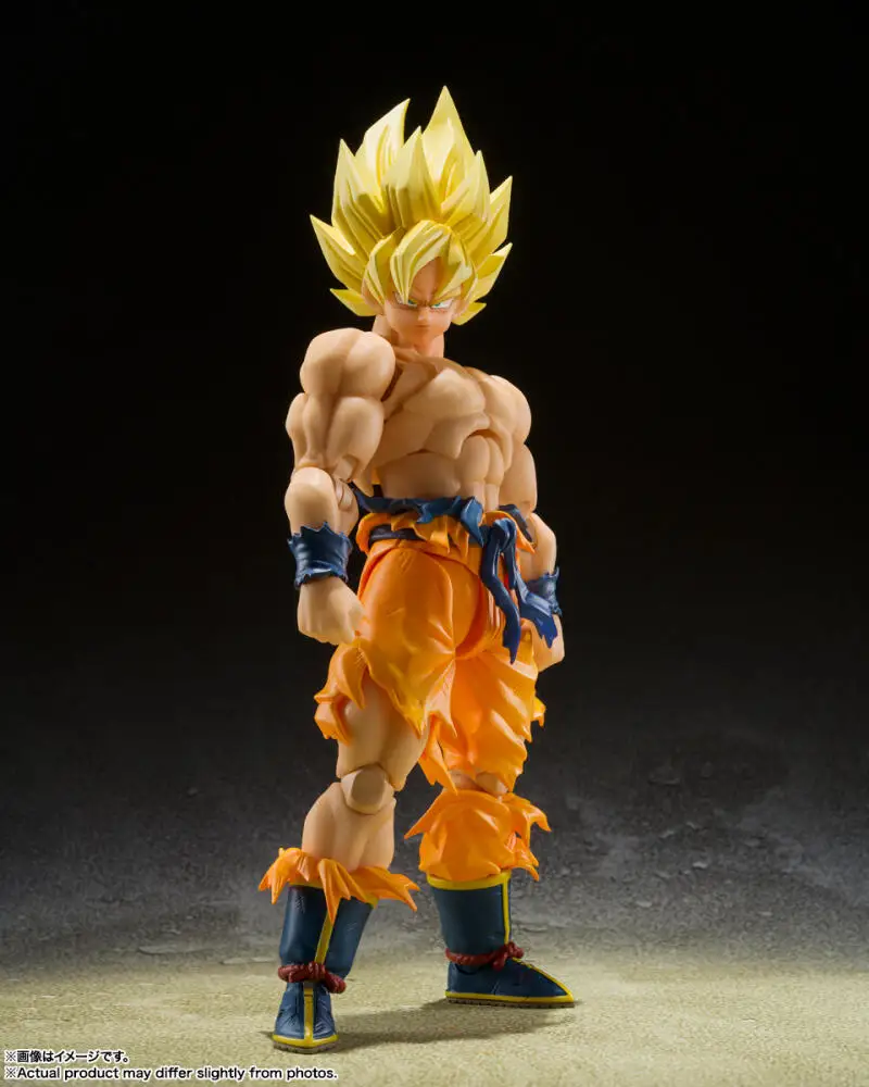 

In Stock Genuine BANDAI SHFiguarts Dragon Ball Z Super Saiyan Son Goku Figure Anime Action Model Toy