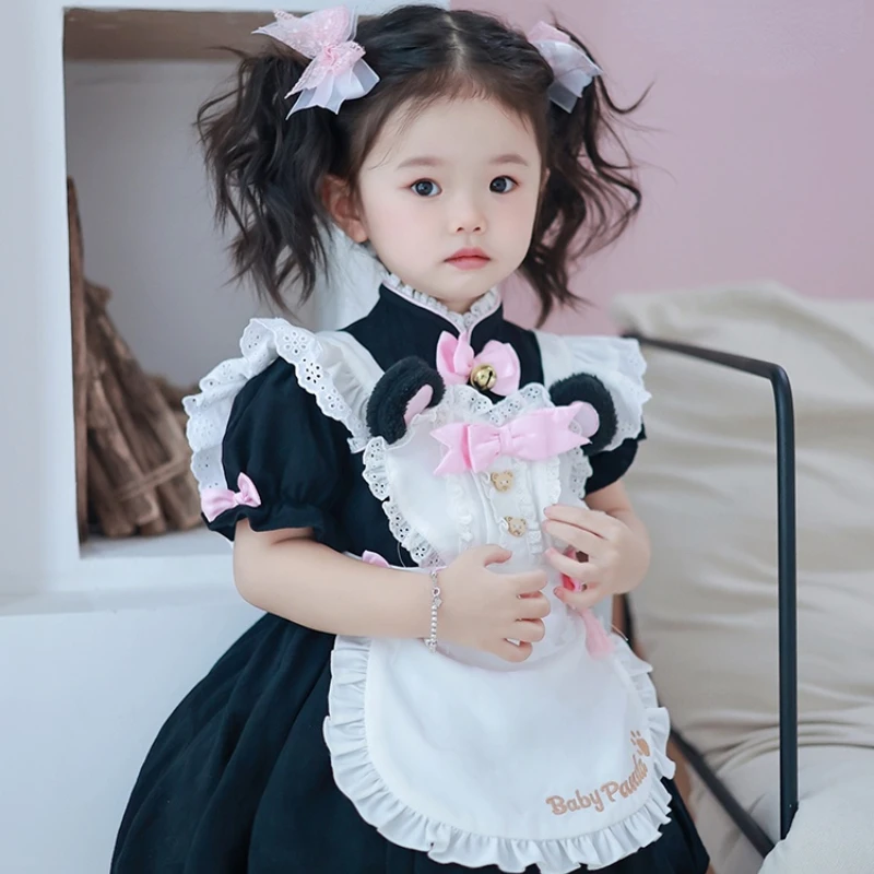 Girls Spanish New Arrivals Lolita Clothes Toddler Girl Christmas Outfits Flower Girl Dresses Kids Dresses for Girls Eid Dress