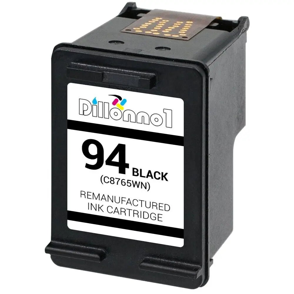 Encre 2pk pour HP 94 C8765WN, pour Deskjet série 460 6520 6540 6620 6830 6840 9800