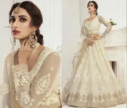 Customized Iovry Prom dresses with wrap Lehenga Choli Embroidered Dupatta Girlish Indian Long sleeve Choli Asian Evening Gown