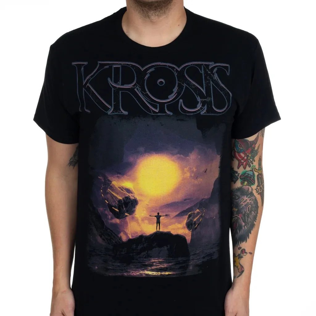 

Krosis Solem Vatem Men's T-Shirt Short Sleeve Cotton Tees Retro Metal Band Oversize Tops Brand T-shirt Men Clothes Streetwear