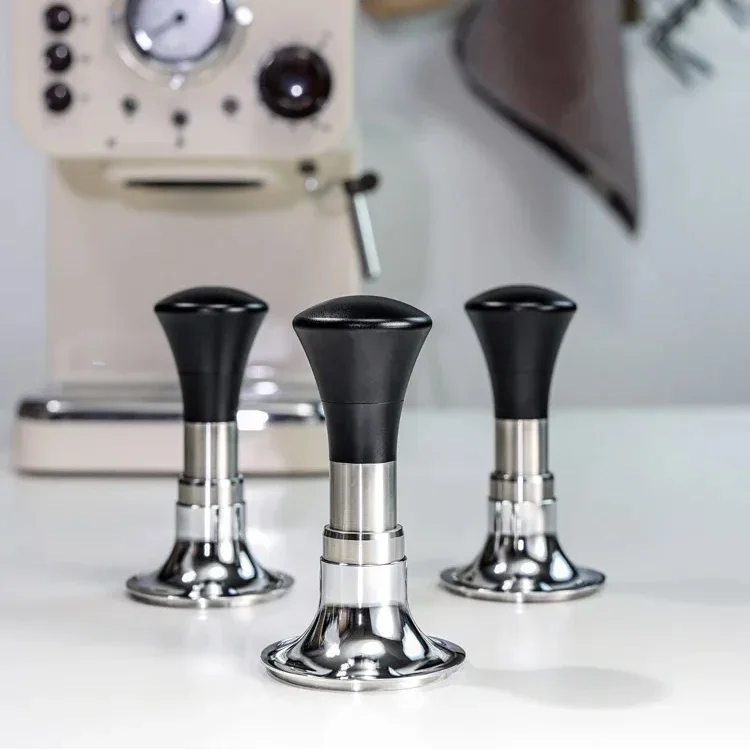 Accessories 51, 53mm, 58mm Stainless Steel Constant Pressure Concentrated Coffee Strong Tamper, Starting From 10 Pieces for Sale