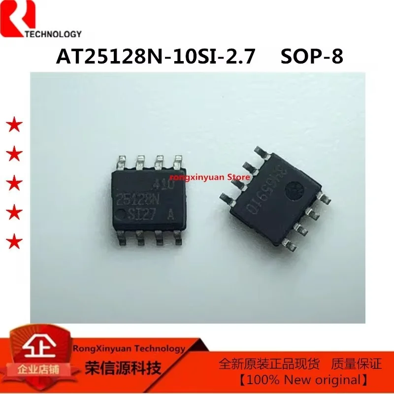 Strass at25n AT25128N-10SI-2.7 25128n at25128 AT25128N-SI-2.7 at25128an embutido qualidade