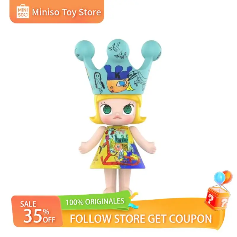 

POPMART MEGA Collectible ROYAL MOLLY Childhood 400% Action Figure Display Piece Limited Edition Gift for Girls Collectors Fans