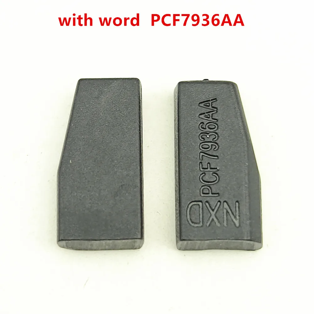 10pcs with word  ID46 PCF7936AA Auto Car Key Transponder Chip for Hyundai Peugeot Citroen PCF7936 Pcf 7936 Chip