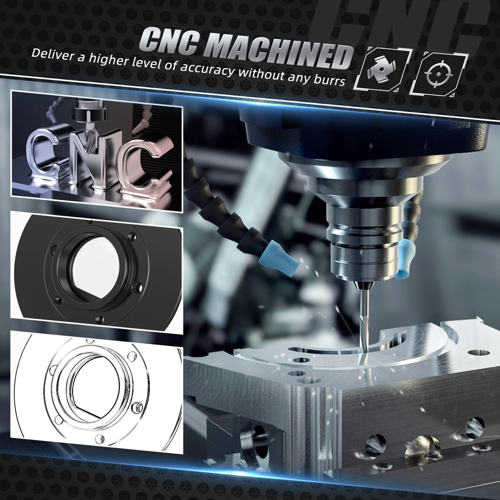 For Harley Sportster S RH1250S 2021-2024 Transparent Alternator Plug Cover Pan America 1250 RA1250 2021-2024 Nightster RH975