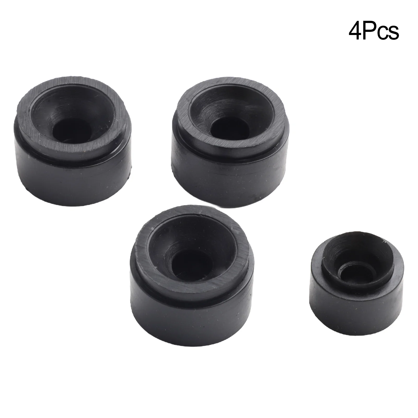 Black Engine Cover Grommets Engine Cover Mounts Easy To Install Engine Cover Side Stop Buffers High Quality Material