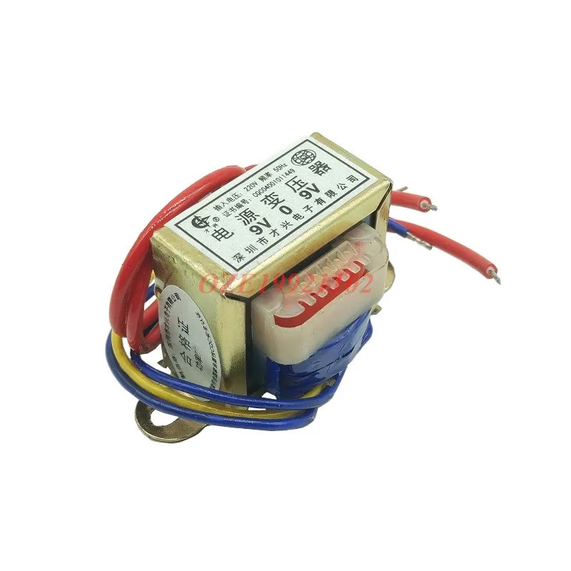 1PC Electric Power Transformer 2W Power 220V 50Hz Input 6V/9V/12V/15V/18V/24V/30V/36V Output 47mm Mounting EI 35X15