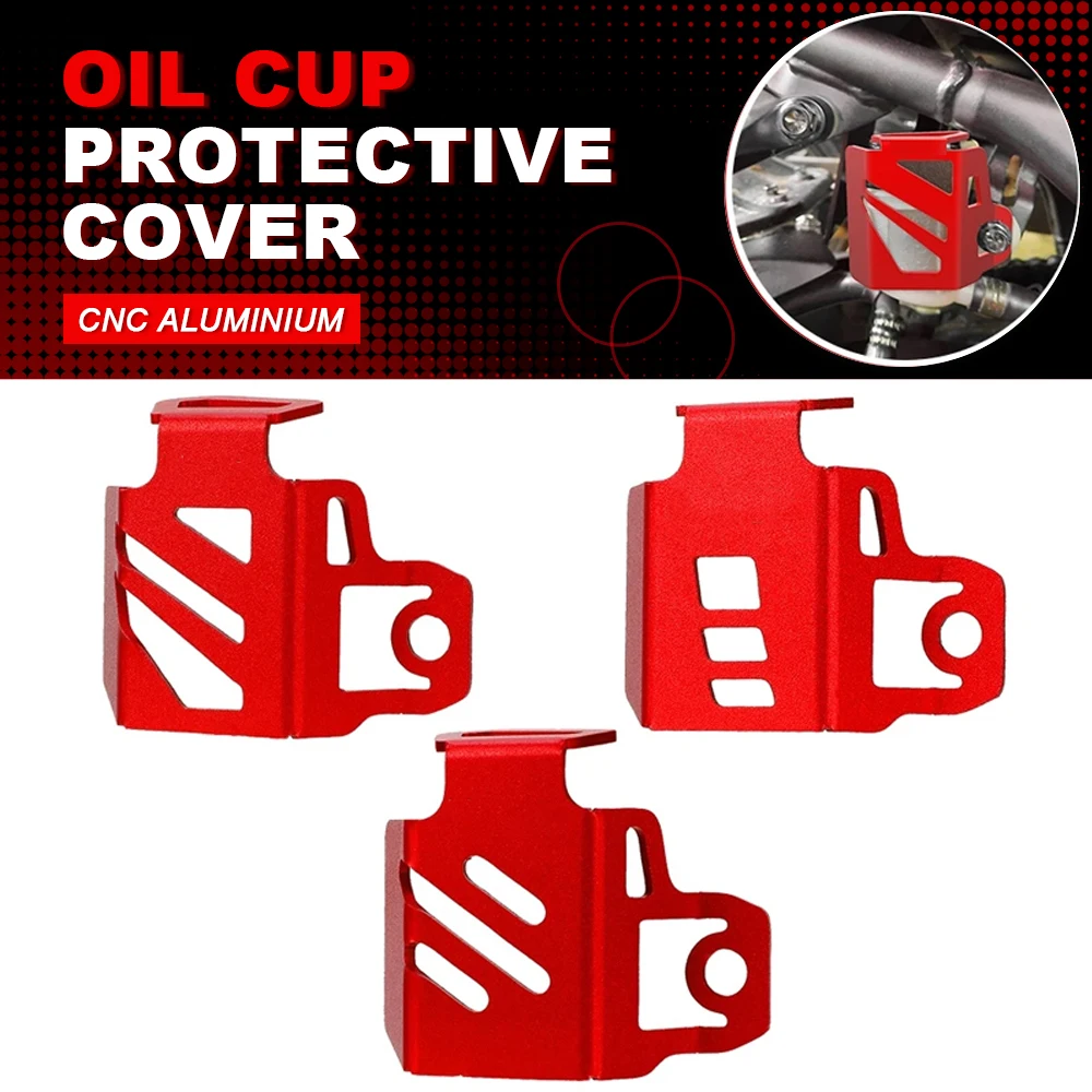 Oil Cup Guard For KAWASAKI VERSYS300 Versys-X 300 VERSYS X 300 Rear Brake Fluid Reservoir Cover Protector Motorcycle Accessories