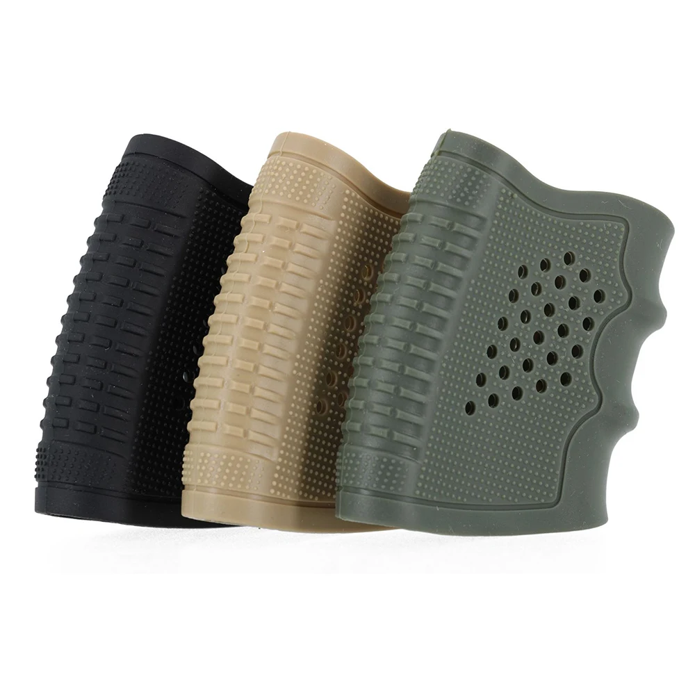 Tactical Grip for Glock G17 G18 G22 G43X AR15 AK47 M92 1911 M4 Handgun Soft Rubber Grip Cover Pistol Non-slip Sleeve Accessories