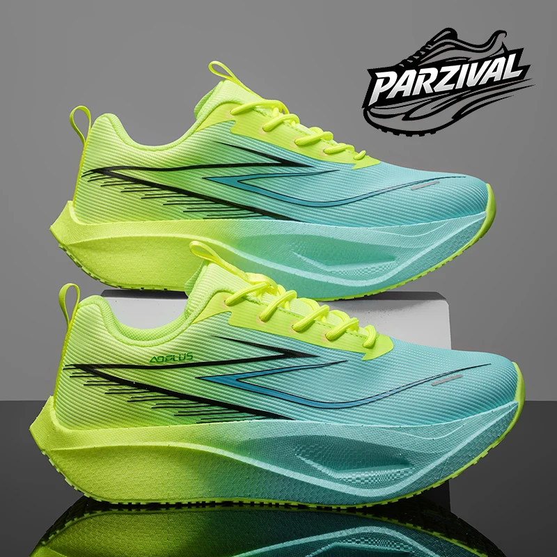 Men Carbon Plate Running Shoes Breathable Women Athletic Tennis Sneakers Cushion Sport Trainers Outdoor Marathon Jogging Shoes ﻿