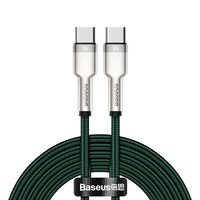 Baseus Cafule Metal 100W 5A USB-C Cable 2m-Quick Charge and Data Transfer