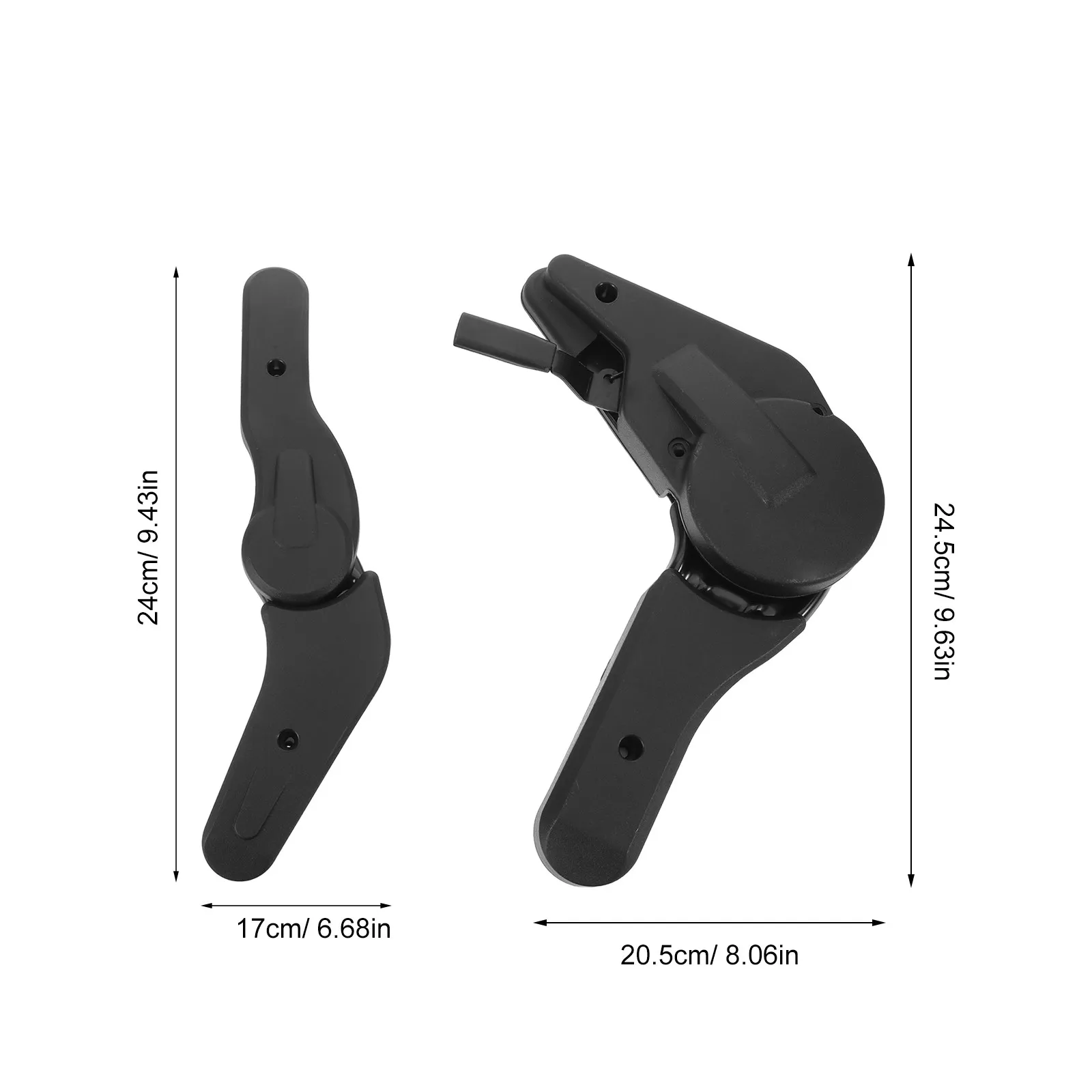 2Pcs Gaming Chair Angle Adjuster Multi-Angle Recliner Regulator Silent Metal Tilt Control Mechanism Office Chair Replacement