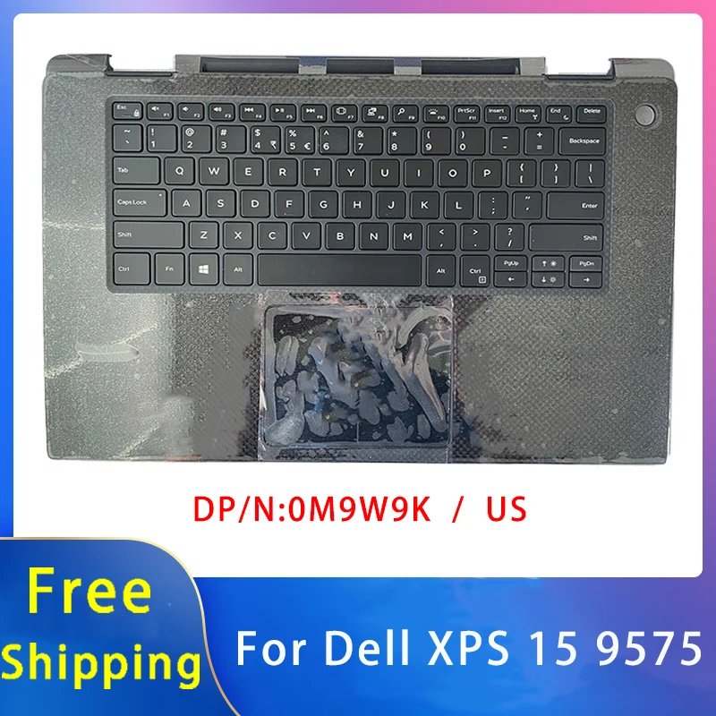 

New For Dell XPS 15 9575;Replacemen Laptop Accessories US Keyboard 0M9W9K