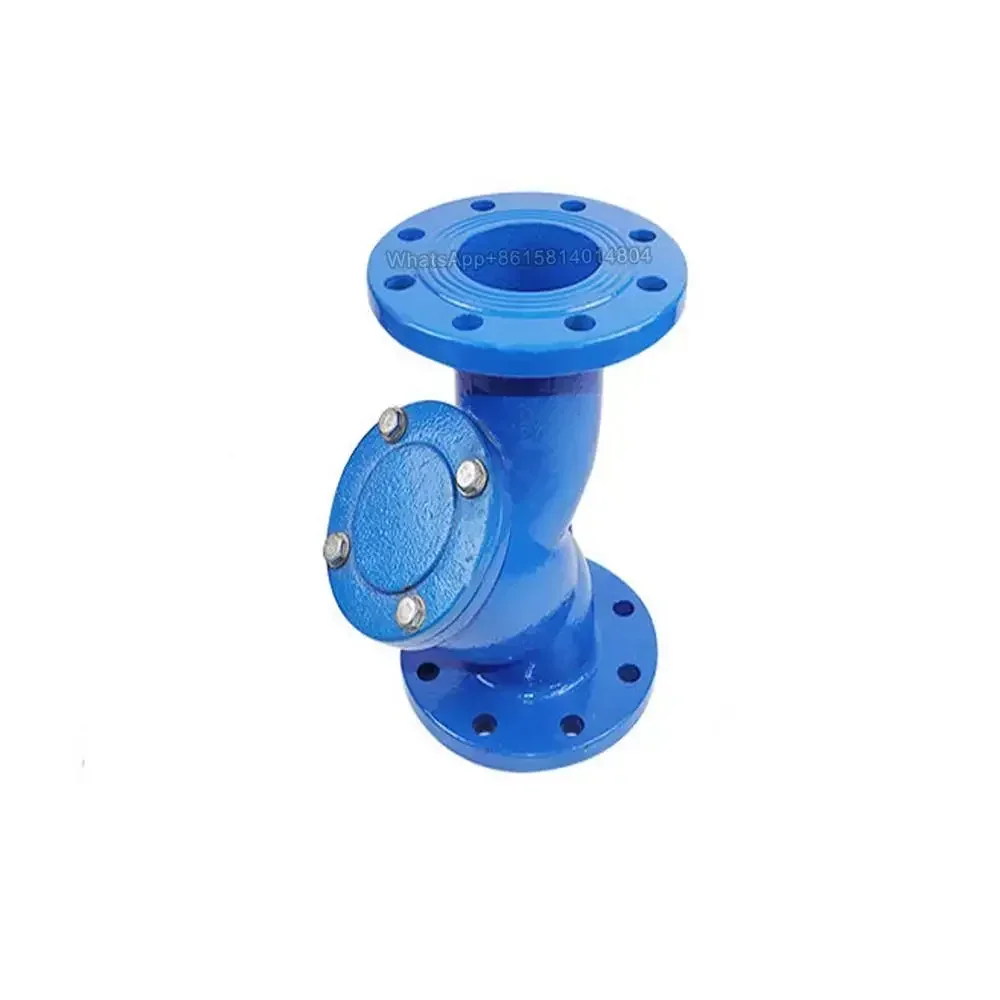

Sell like hot cakes Ductile iron flange decontamination device,Y-type filter,stainless steel strainer,pipeline valve DN40-DN400