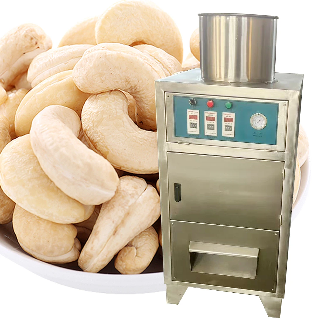 500kg/h Cashew Nut Shell Peel Machine Cashew Nut Skin Removing Machine Cashew Nut Production Machine