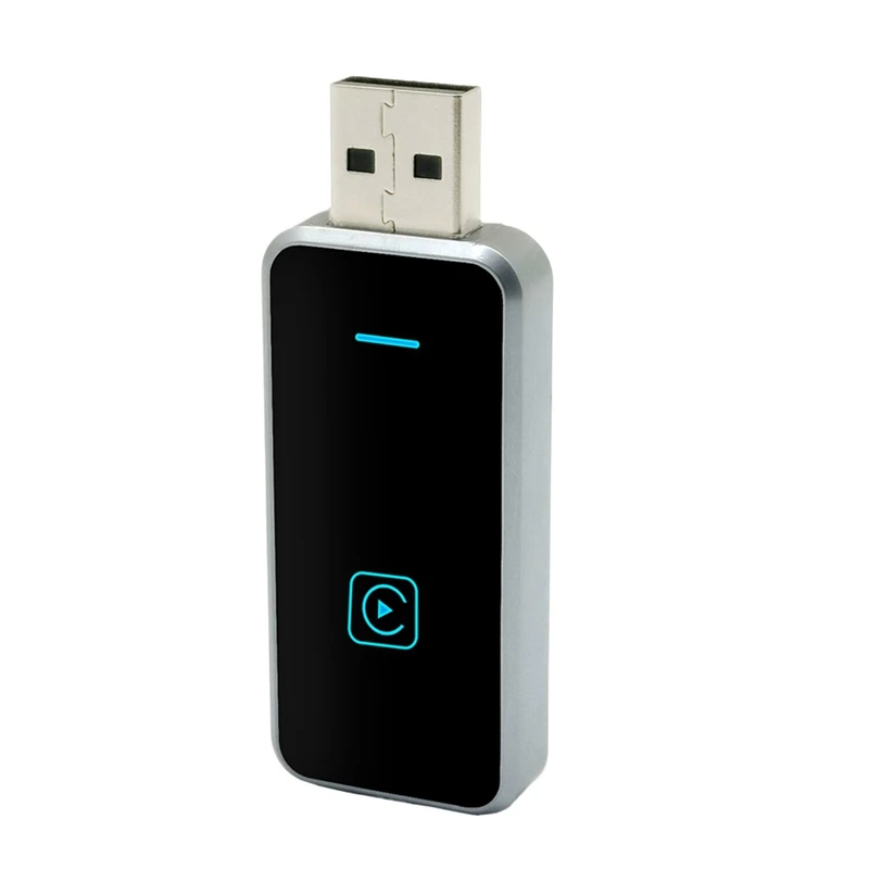 

T84C-Auto Direct Plug-In Wired To Wireless Carplay Android Auto Box Car Two-In-One MINI Carplay Box Plug And Play