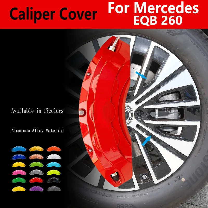

For Mercedes EQB 260 EQB260 Car Brake Caliper Cover Aluminum