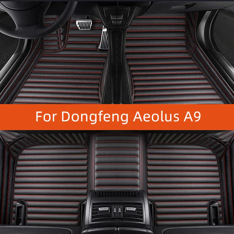 

Custom Leather Car Floor Mat For Dongfeng Aeolus A9 2016 2017 2018 Car Mat Interior Accessories