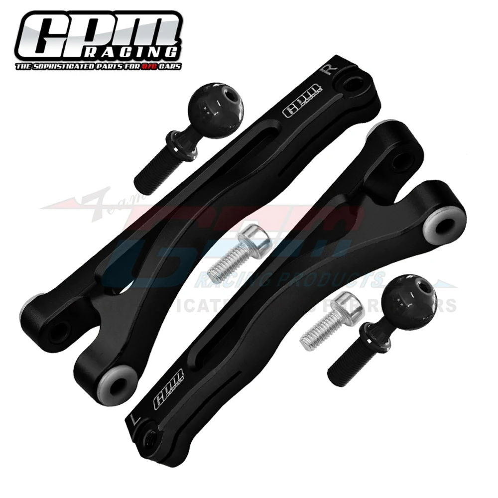 GPM for ARRMA 1/7 MOJAVE V2 EXB 6S BLX Upgrade Accessories Metal Aluminum Alloy Front Upper Suspension Arms Swing Arm ARA330605