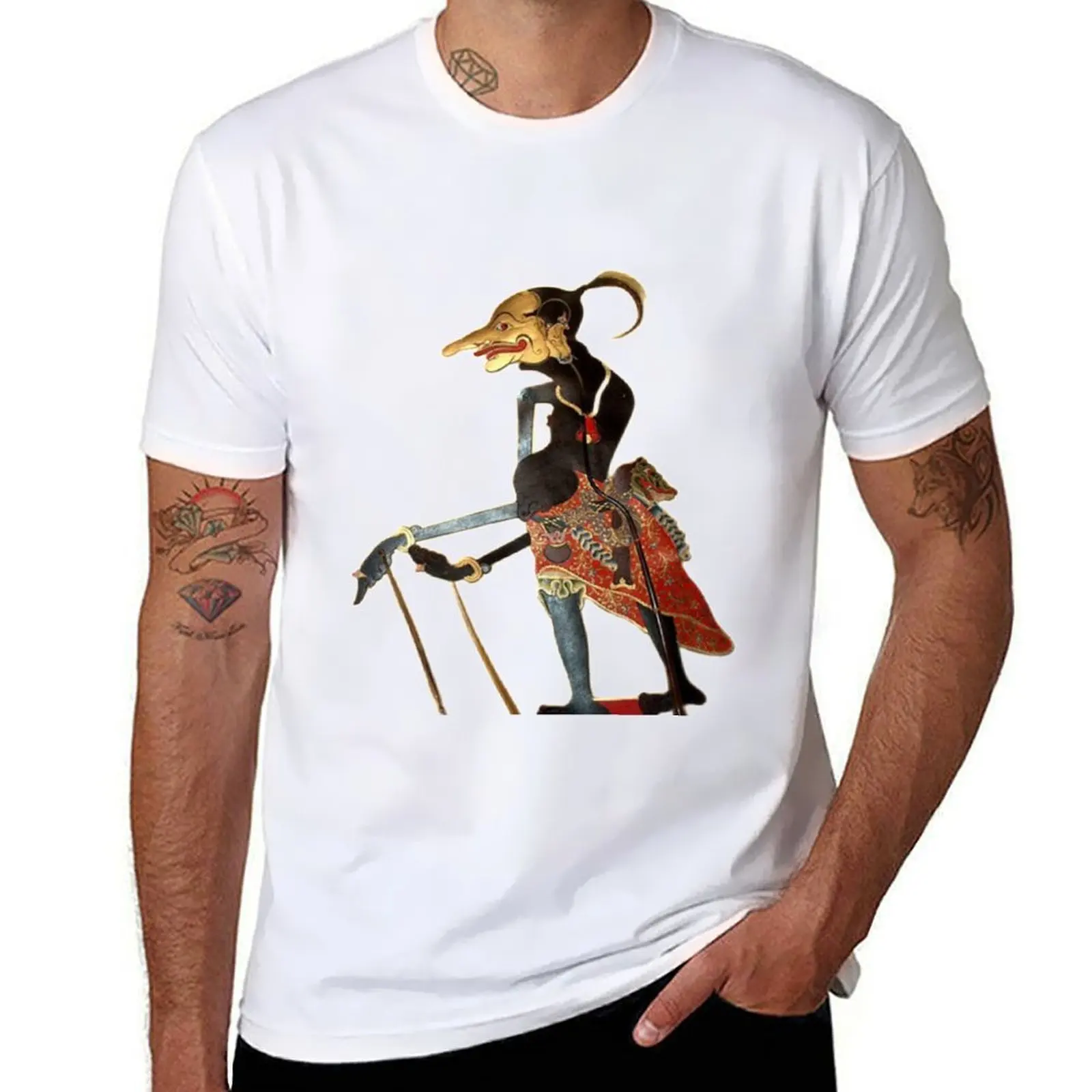

wayang seni T-Shirt man t shirt graphic man t shirts high quality luxury brand men t shirt cotton 100% T-Shirt