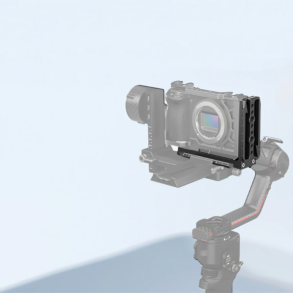 L Halterung Kamera Schnell wechsel platte für Dji Ronin S4/S3/S2 Gimbal Vertikal Stabilisator Zubehör l Form halter für Arca Schweizer – Detail 25