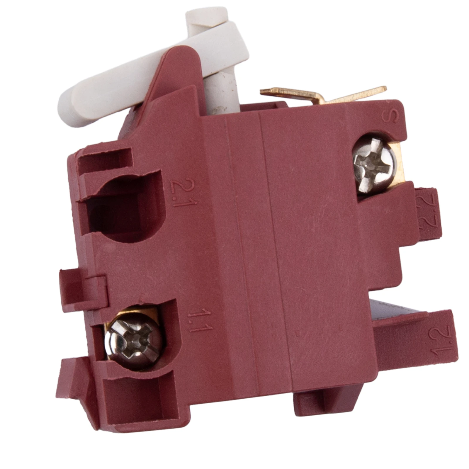 Interruptor de botón de repuesto para amoladora Angular Bosch, GWS, PWS, 115 Mm, 125 Mm, 1 unidad