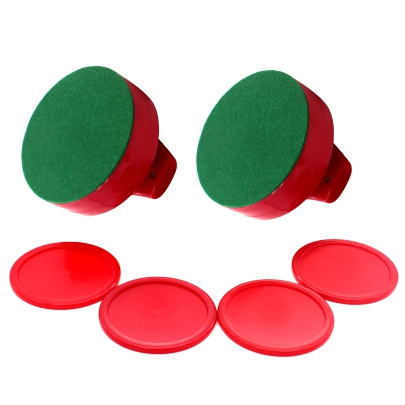 Table Hockey Pusher Set 94mm Air Hockey Paddle and Pucks Part