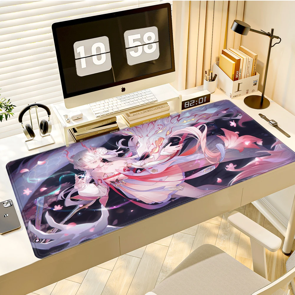 Wuthering Waves Jinhsi Comic Mauspad Spiel Laptop Matte Großes Kawaii Anime Mauspad Gaming Zubehör E-Sport PC Peripheriegeräte