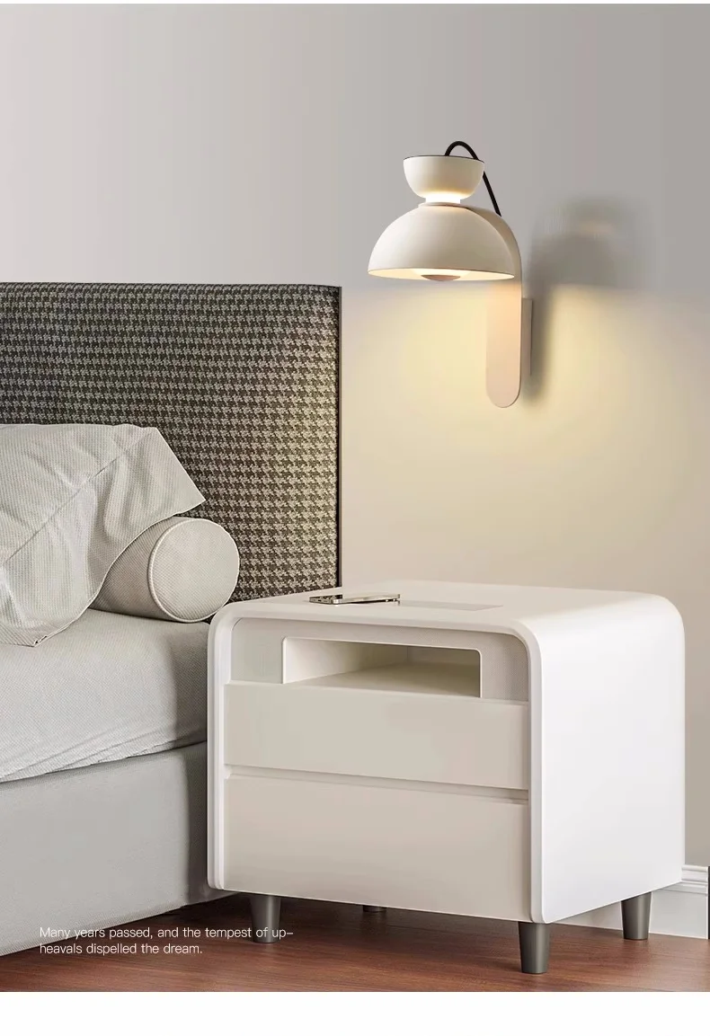 Nordic Bedside Hand Scan Sensor Wall Scones Minimalism Metal