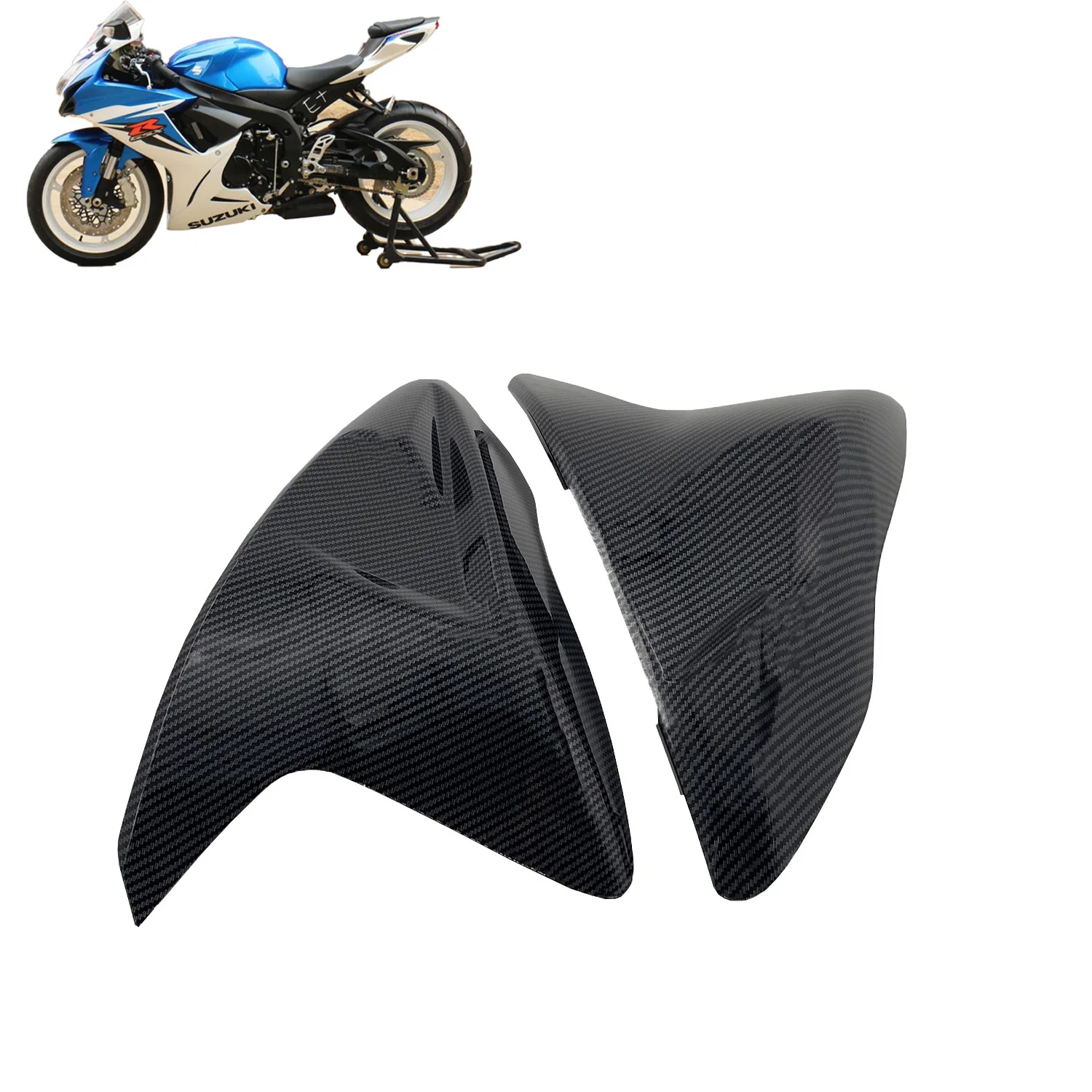 

Картина из углеродного волокна, боковая накладка бензобака, обтекатель панели для Suzuki GSXR 600 750 2011-2019 гг.