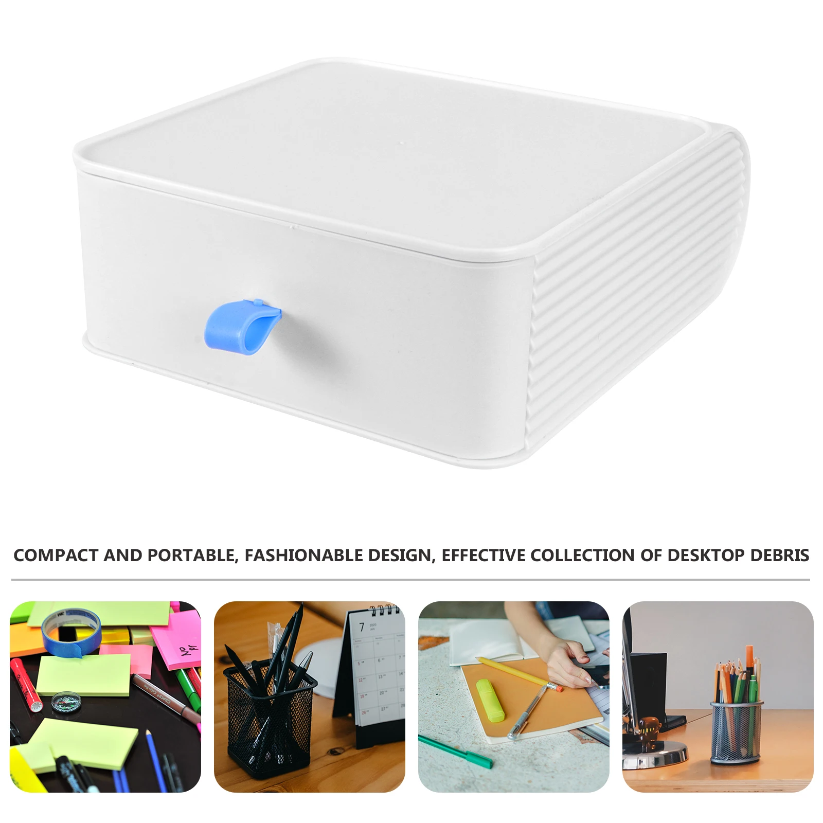 Drawer Storage Box Container Desktop Organizer Dormitory Basket Home Mouse Pad Case