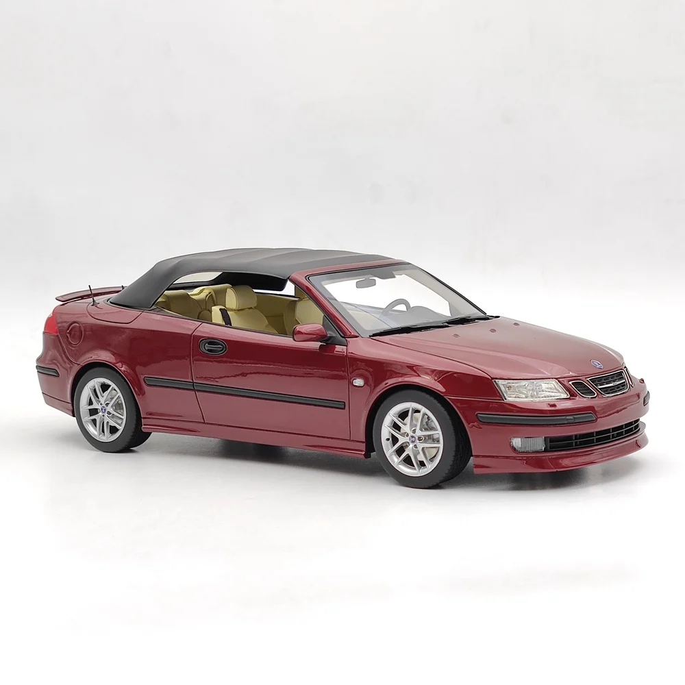 DNA Collectibles 1/18 9-3 Convertible Aero 2005 Red DNA000087 Resin Model Car Limited Collection Auto Toys Hobby Gift