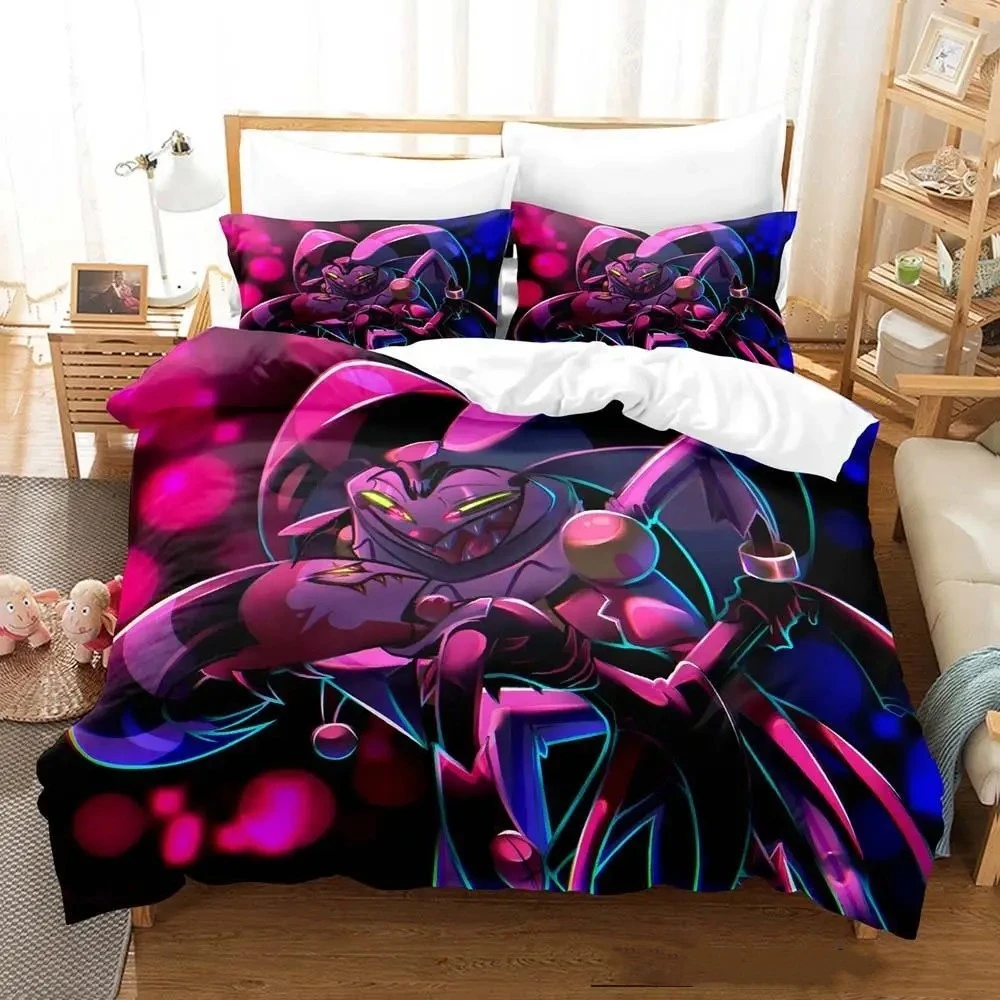 

Blitzo Boss Bedding Set Single Twin Full Queen King Size Bed Set Adult Kid Bedroom Duvetcover Sets Anime parure de lit Bed