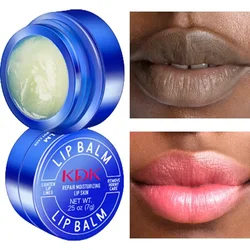 Bálsamo labial exfoliante y hidratante para el cuidado de los labios, mascarilla exfoliante de melanina para la piel muerta, aclara la línea de los labios, productos para el cuidado de los labios