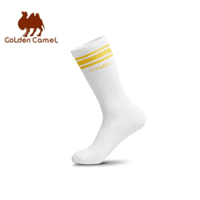 GOLDEN CAMEL Mens Socks Sweat-absorbent Breathable Socks for Men and Women Antibacterial Running Sports Football Socks