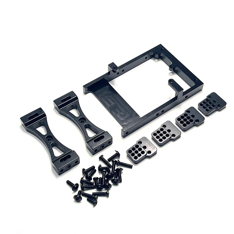 Metal Servo Mount Bracket Beam Crossbeam Shock Mount For WPL C14 C24 B14 B24 1/16 RC Car Kit