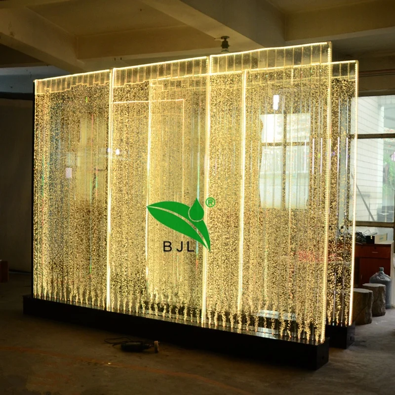 (Customized) Modern Decorative LED Acrylic Water Bubble Wall Screens & Room Dividers