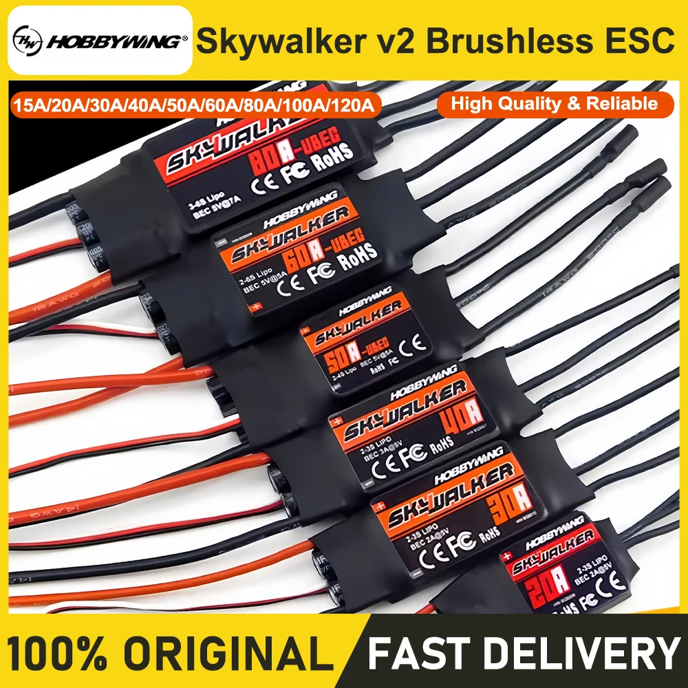 Drone Battery 4S - Controlador de Velocidad Hobbywing Skywalker V2