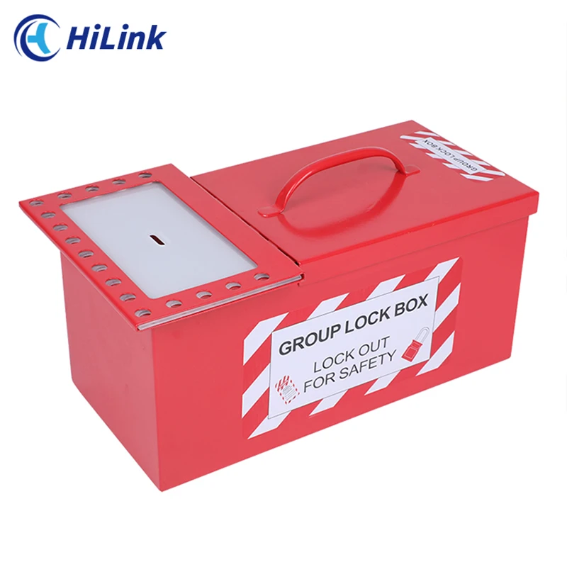 

Safety Lockout Device Management Storage,Portable Combined Lockout Storage And Group Lockout Box With 32 Padlock Holes