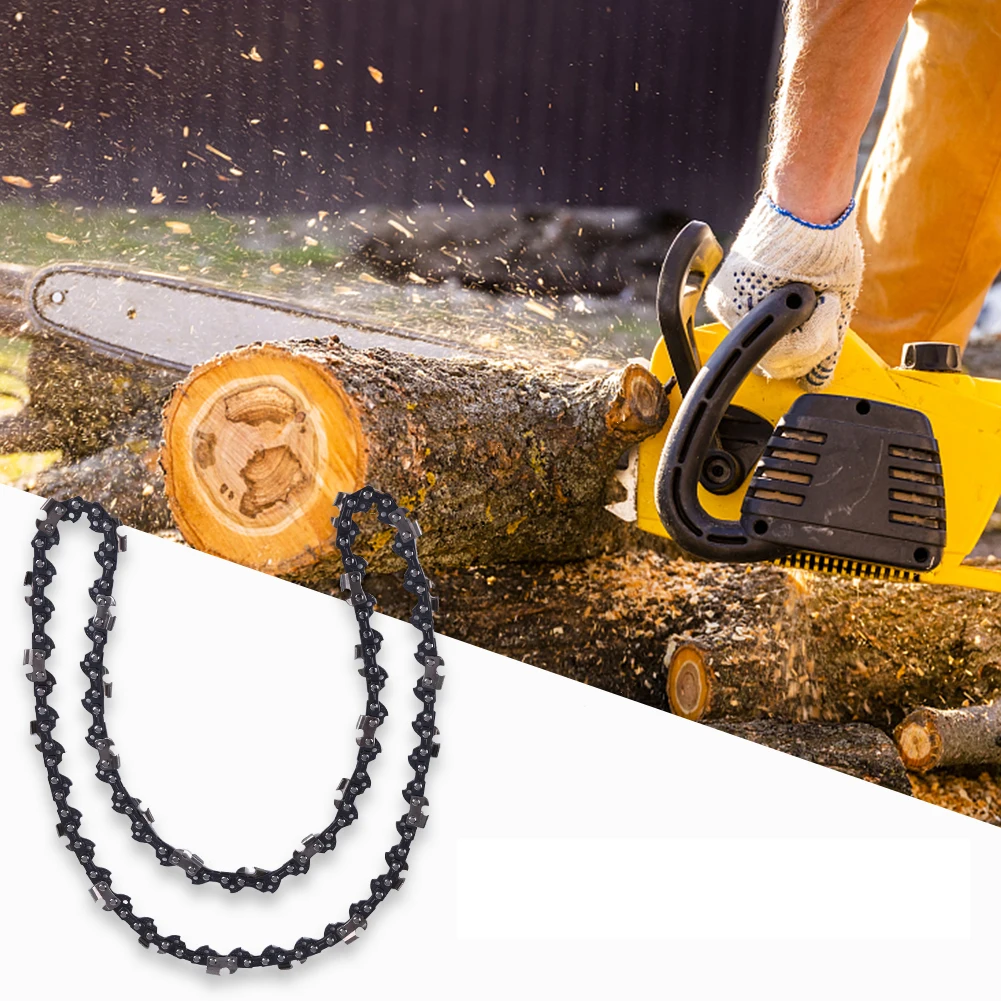 12 Inch Metal Chainsaw Chain 22 Teeth 45 Drive Links Electric Chainsaw Chain Spare Parts 3/8inch Pitch Electric Saw Accessory