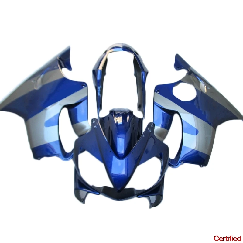 

ZXMT Обтекатели кузова из АБС-пластика для Honda CBR600 F4i cbr 600 f4i 2001 2002 2003 01-03 Синий Серебристый Пластиковый комплект обтекателей OEM 69