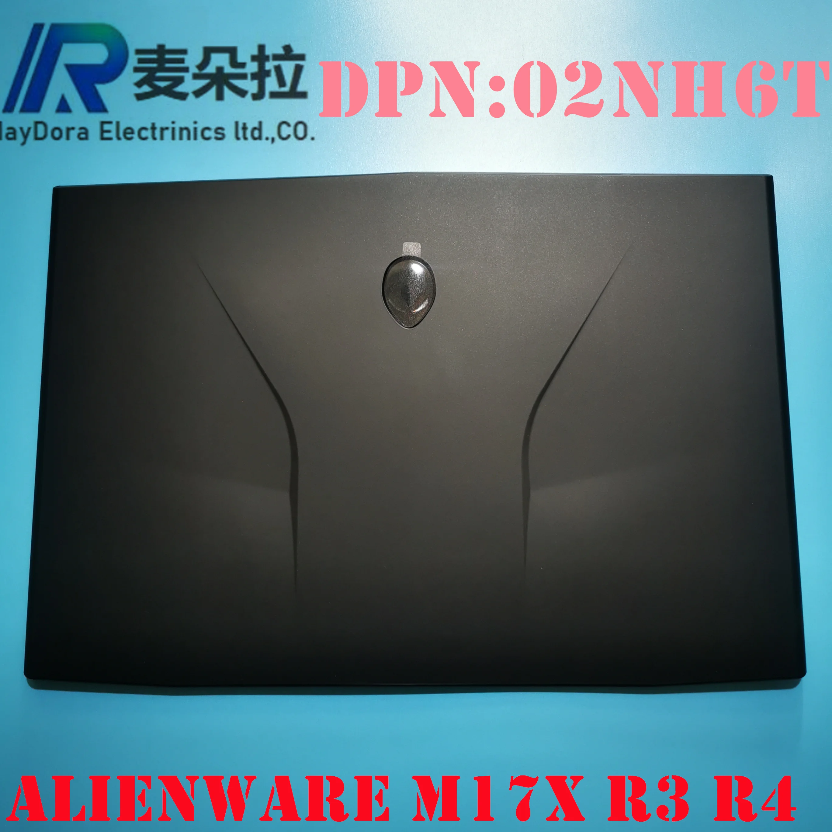 NEUE ORG Laptoptasche für DELL ALIENWARE M17X R3 R4 LCD-Rückseite Deckel hinten schwarz 02NH6T 2NH6T