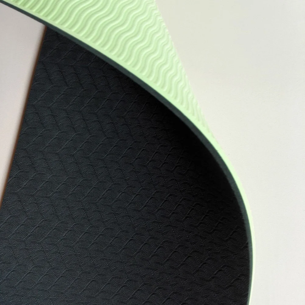 

2Pcs 38x21x0.6cm Yoga Knee Pad Cushion High-Density Tpe Lightweight Non-Slip Fitness Mat for Pilates Floor Exercises Wrists