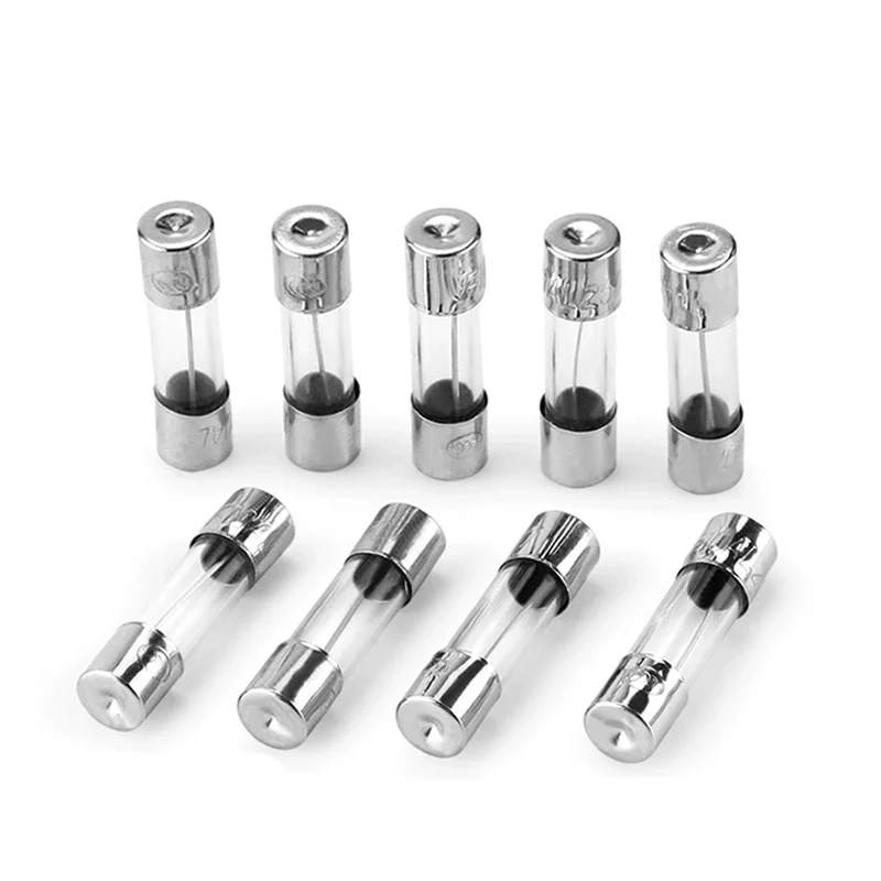

(20pcs). Glass Tube Fuse 5*20mm 0.1A 0.2A 0.5A 1A 2A 2.5A 3A 3.15A 4A 5A 6A 7A 8A 10A 12A 15A /250V Fast Quick Blow Fuses