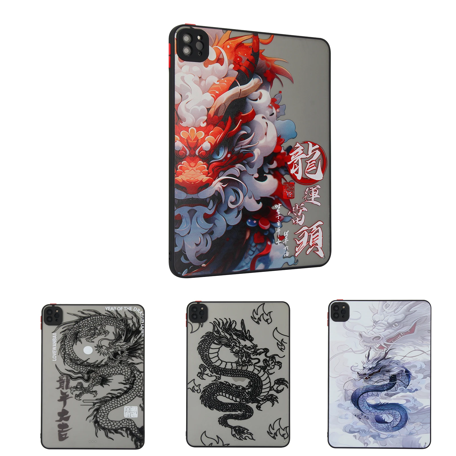 

Chinese Dragon Totem Dragon Tablet Cover For IPAD MINI 1/2/3/4/5/6/7 Air 4/5 Air 13 PRO 12.9 2018/2020/2021/2022 PRO 11 Case