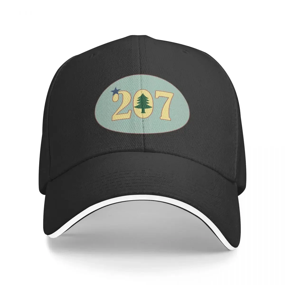 

Maine 207 Baseball Cap Unique hats Fashion Beach custom Hat Hip Hop Mens Caps Women's