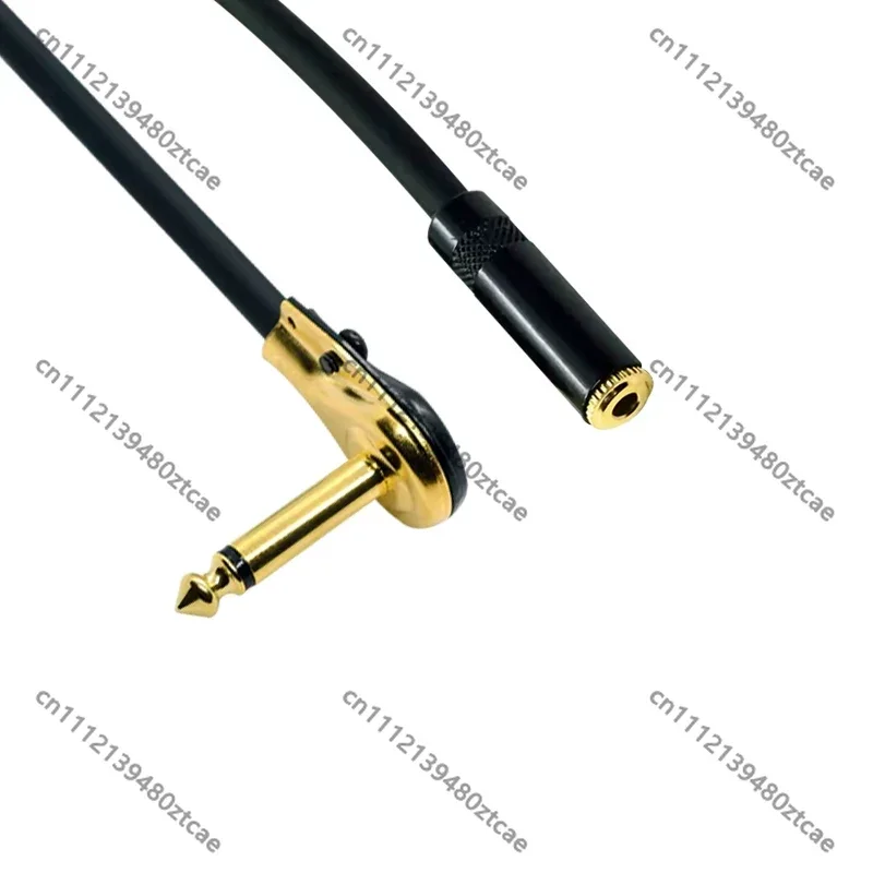 3.5mm Female to 6.35mm Male Audio Adapter Cable For Guitar Electric Piano PC Phone Speaker