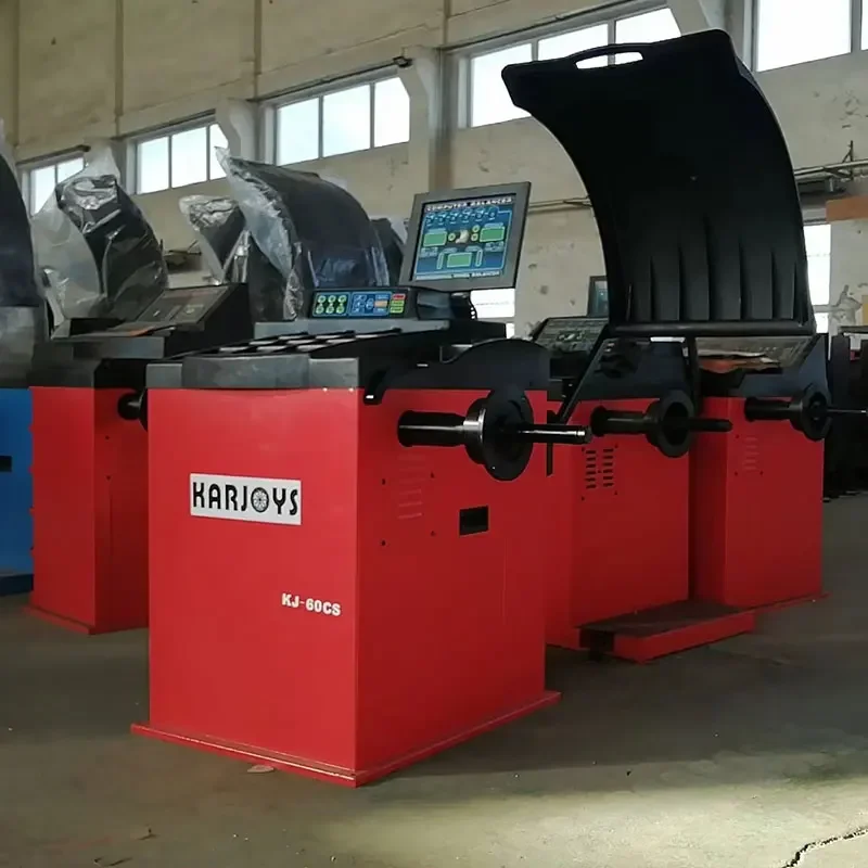 

High Precision Automatic Wheel Balancer, Multi-functional Tire Balancing Equipment for Auto Workshop